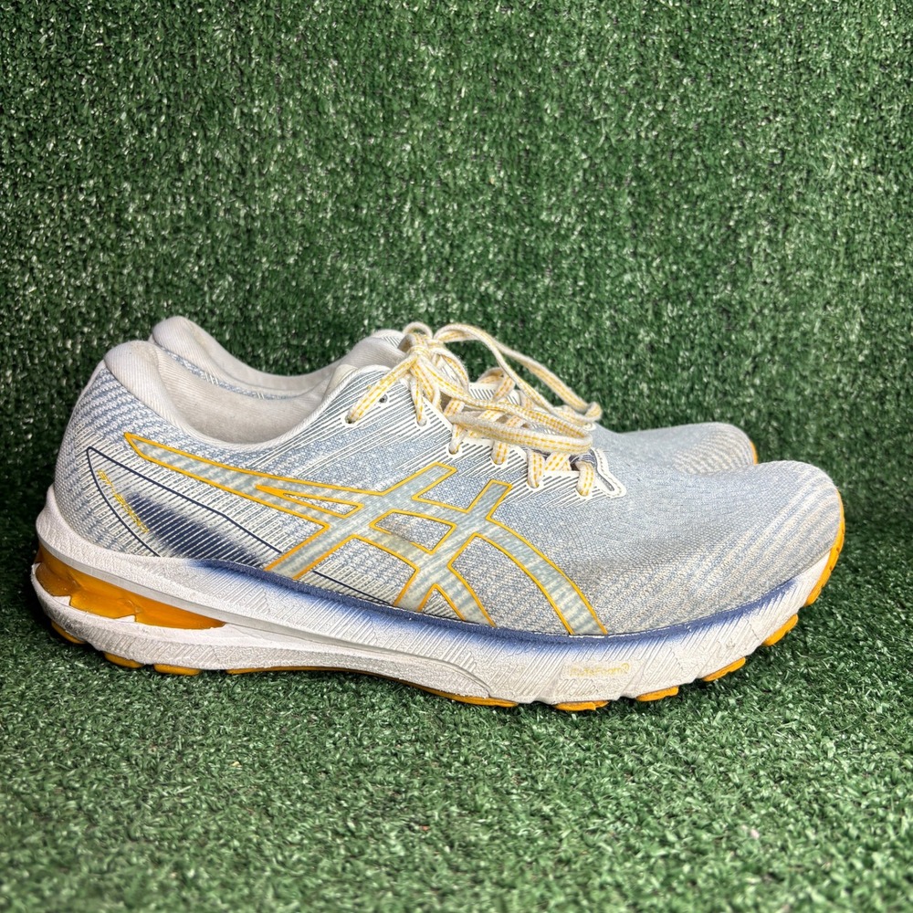 Asics  GT-2000 10 Lite Truss Reflective Running Shoes Blue Orange Mens Size‎ 11